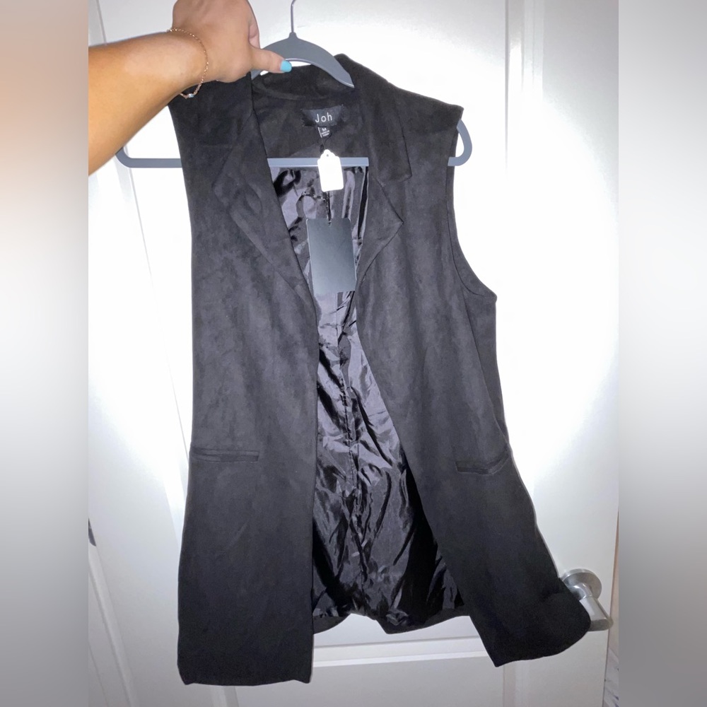 Joh Suede never worn before vest